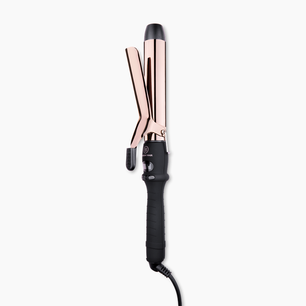 Bombay Hair 32mm Rose Gold Curling Iron with Clamp 32mm (1.25 main image 2