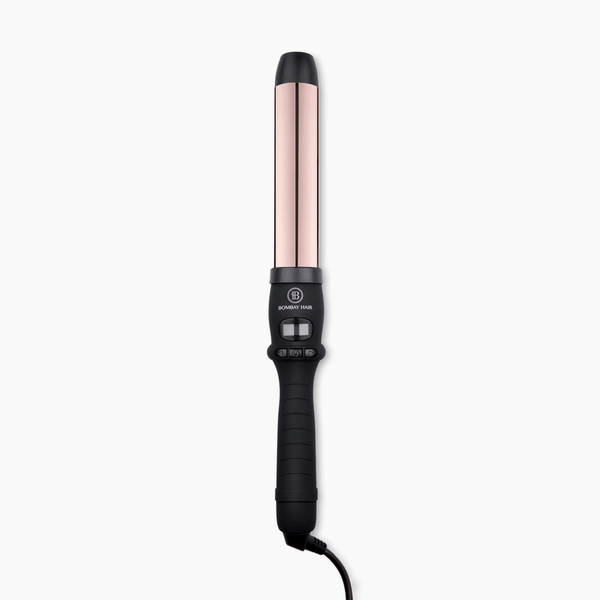 32mm rose gold curling iron with clamp hotsell