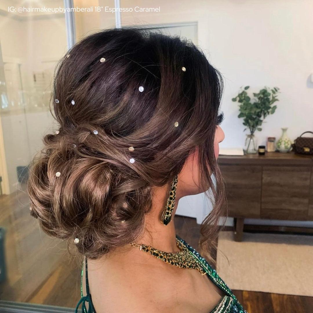 Espresso Caramel (2/5B) 20" 220g - Clip-Ins
