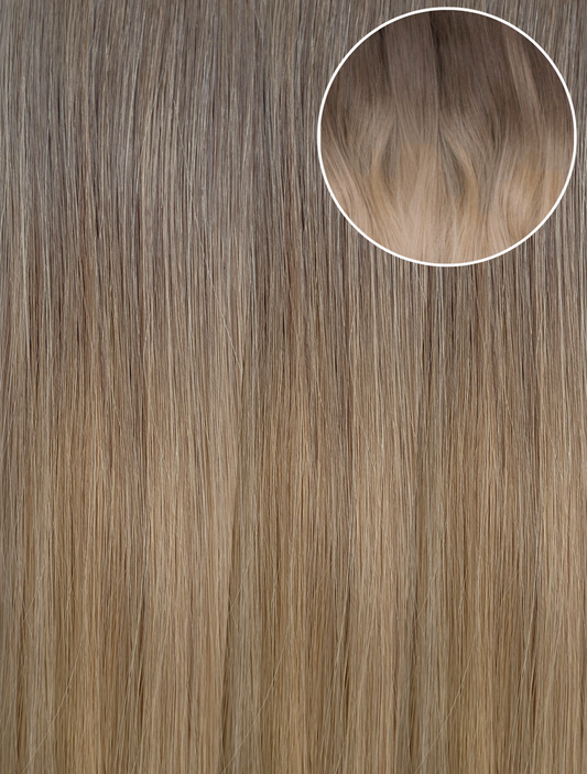Ombre - Cool Brown to Dirty Blonde (T6/20) 100g Weft