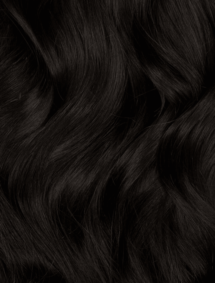 Soft Black (1C) Clips - BOMBAY HAIR