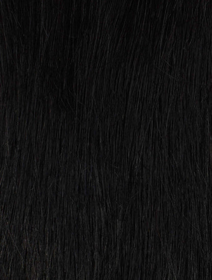 Jet Black (#1) 20" Keratin Tip