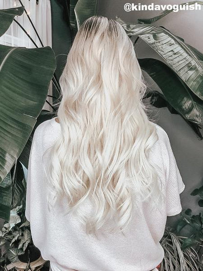 White Blonde (#60B) Keratin Tip