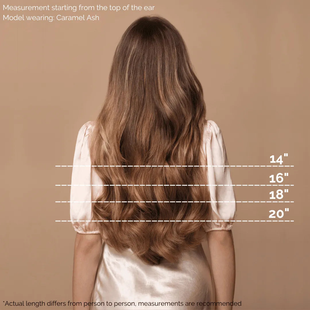 Natural Red (30) 18" 190g Clip-ins