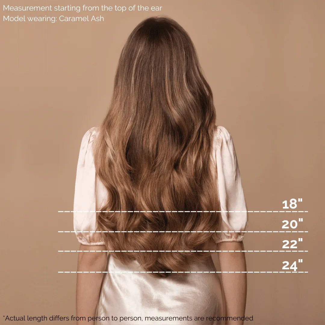 Brown/Blonde Highlights (P5/16) 20" 160g Clip-ins