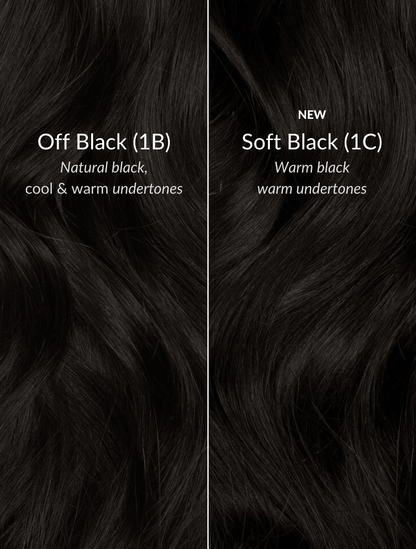 Off Black (1B) Seamless Clip-Ins