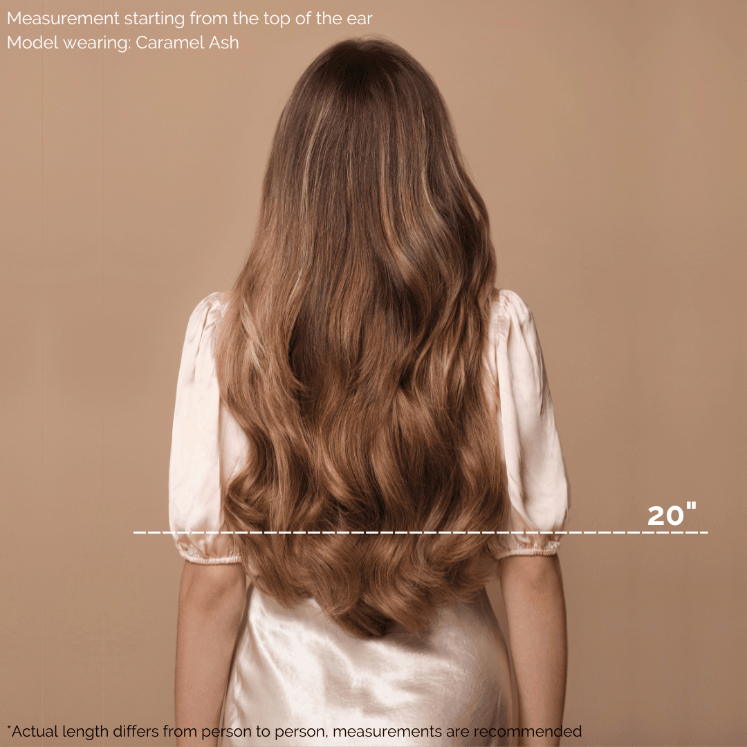 Balayage- Cool Brown (10C) to Grey (60G) 20" 210g