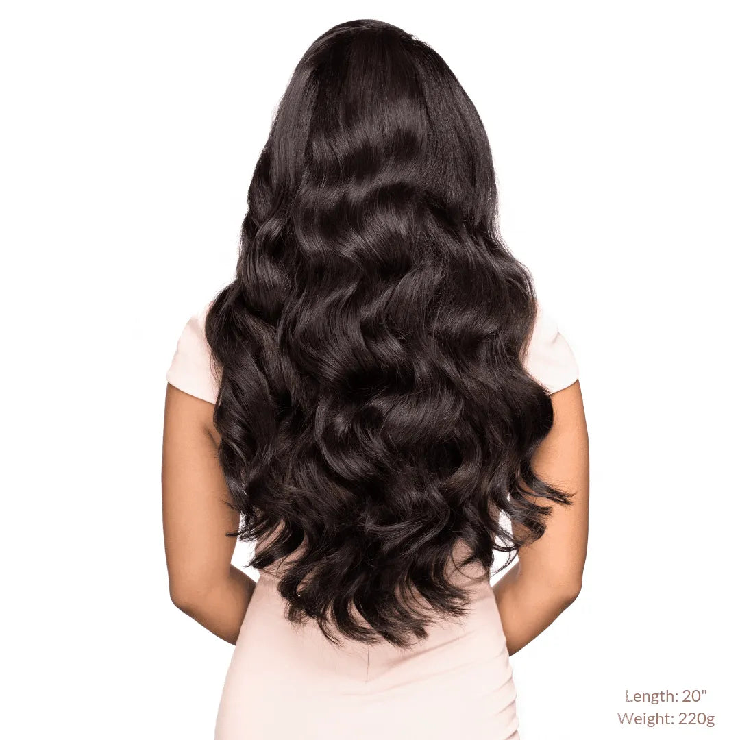 Off Black (#1B) 20" Keratin Tip