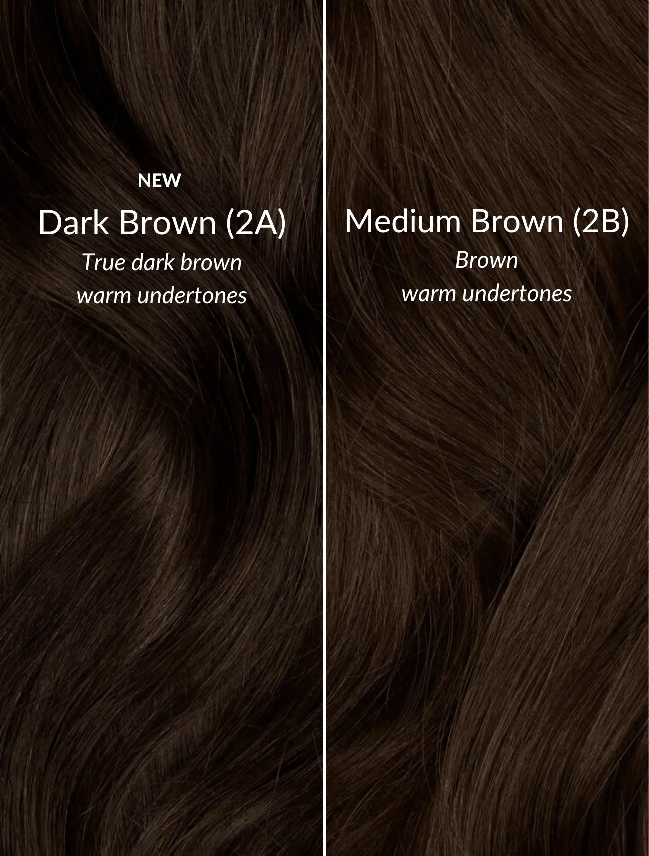 Dark Brown (2A) 20" 220g - Clip-Ins