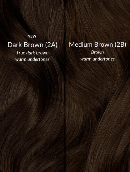 Dark Brown (2A) 24" 250g - Clip-Ins