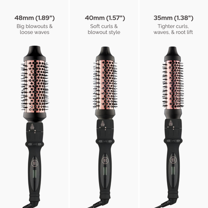 Titanium Thermal Round Brush (Attachment Only)