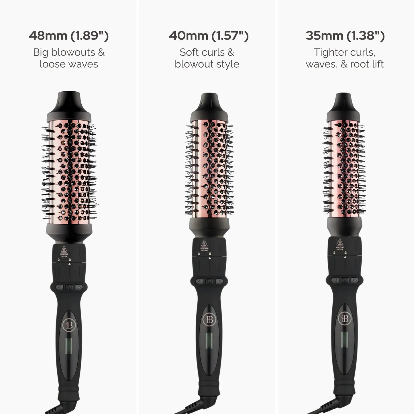 Rose Gold Thermal Round Brush