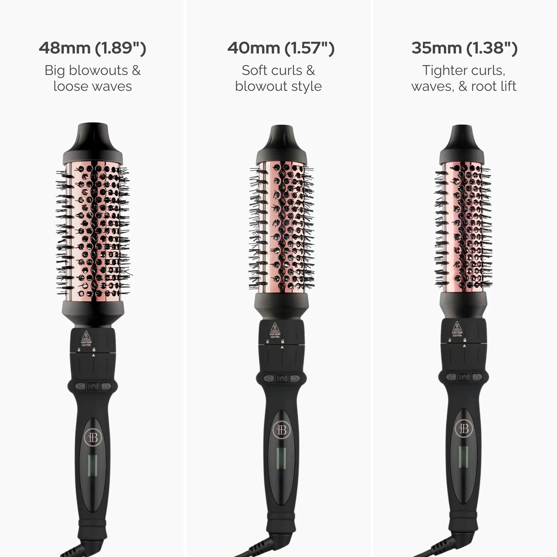 Rose Gold Thermal Round Brush