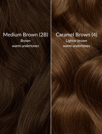 Caramel Brown (4) 20" 220g - Clip-Ins