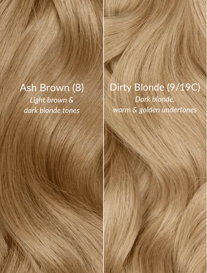 Dirty Blonde (9/19C) 18" 190g - Clip-Ins