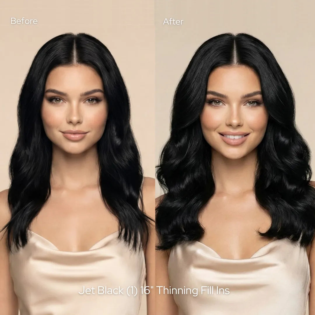 Caramel Brown (4) Thinning Hair Fill-Ins