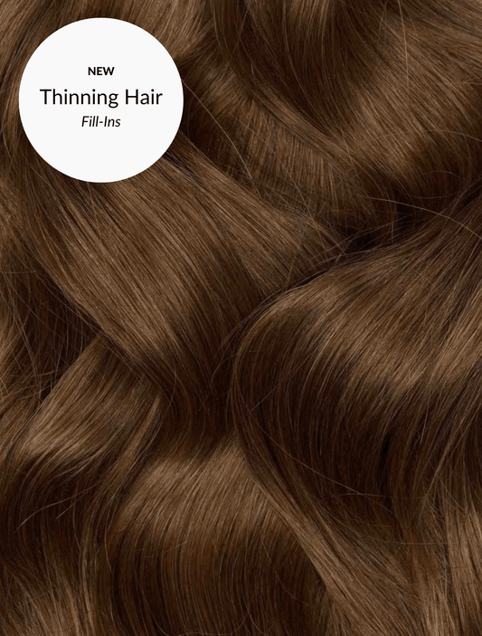 Caramel Brown (4) Thinning Hair Fill-Ins