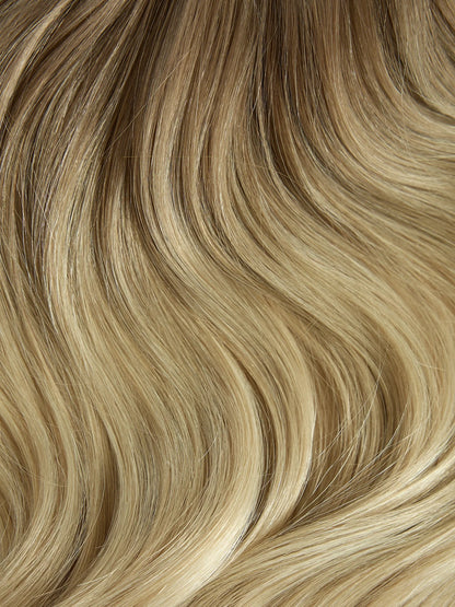 Balayage- Cool Brown (10C) to Grey (60G) 20" 210g - Clip-Ins