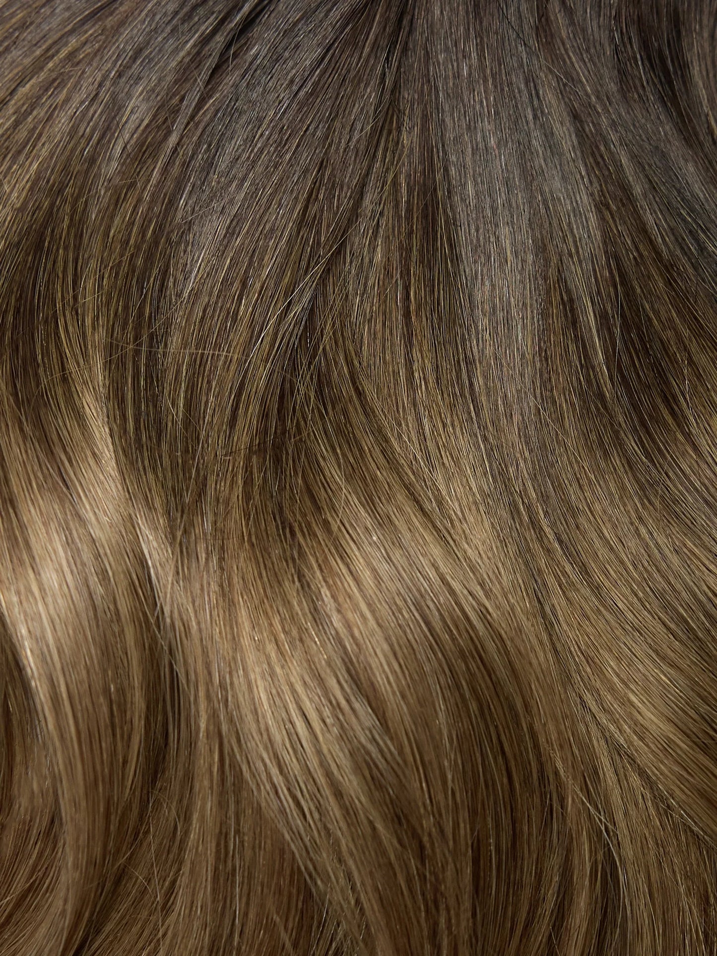 Balayage- Espresso (2) to Ash Brown (5B) 20" 210g - Clip-Ins