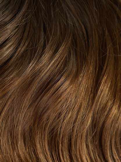 Balayage - Espresso (2) to Caramel Brown (4) 20" 210g - Clip-Ins