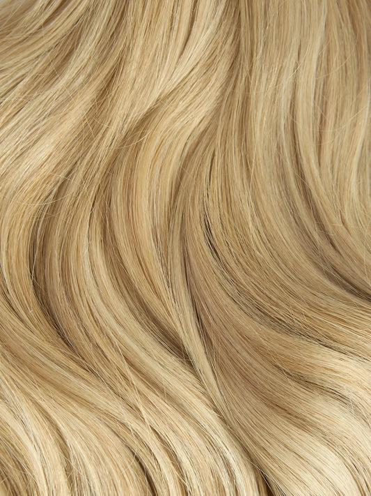 Warm Platinum Blonde Highlights (P18/613) 18" 190g Clip-ins