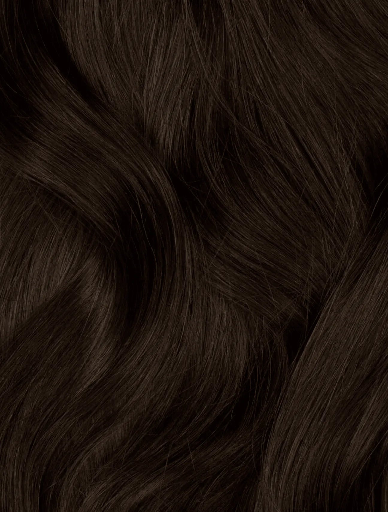 Dark Brown (2A) 20" Single Weft - Clip-Ins