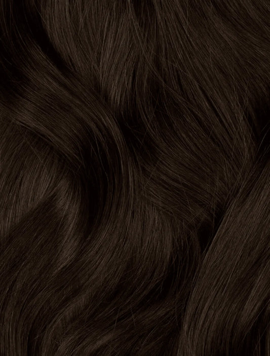 Dark Brown (2A) 18" 125g - Clip-Ins