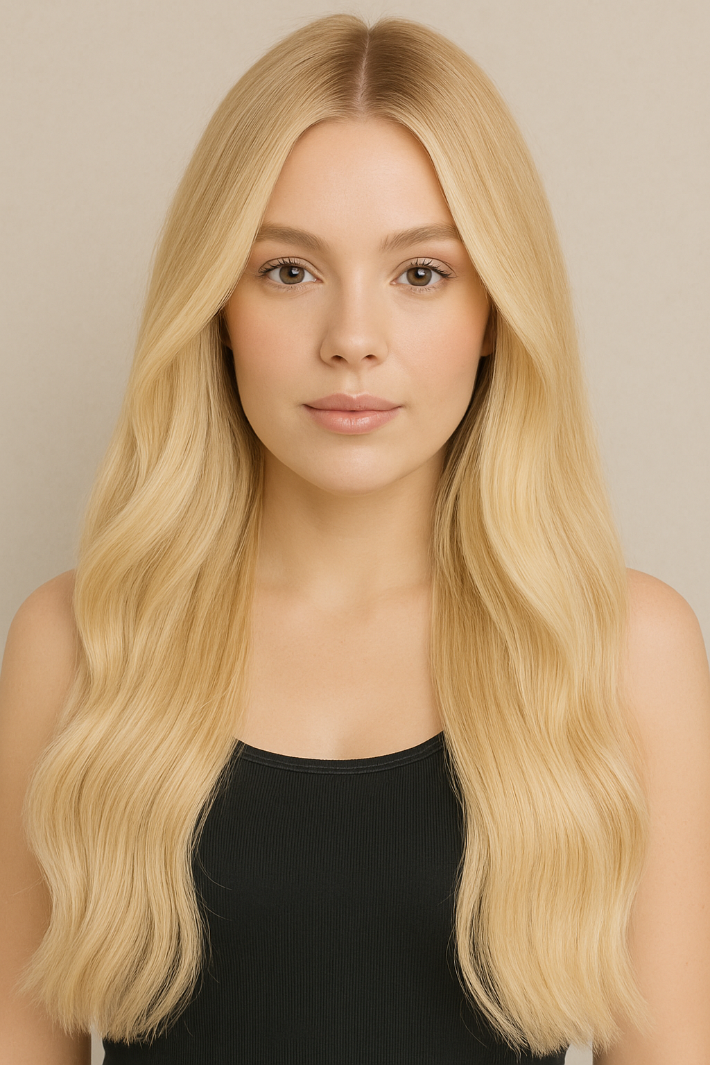Golden Blonde (#22B) 20" Keratin Tip