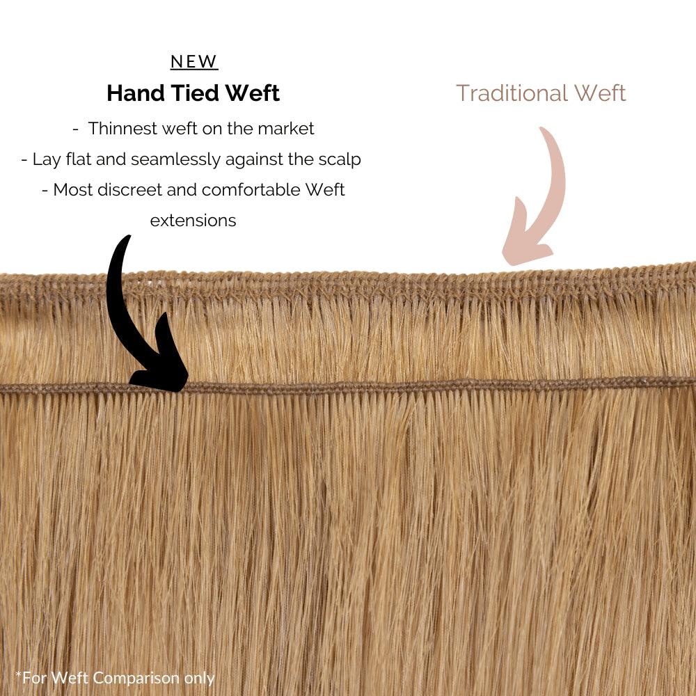 Highlight (Dark Brown #2 / White Blonde #60B) Hand-Tied Weft | Final Sale