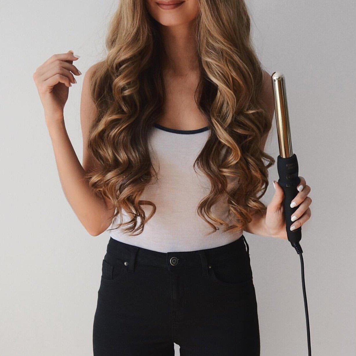 25mm (1") Rose Gold Curling Wand (Cool Tip)