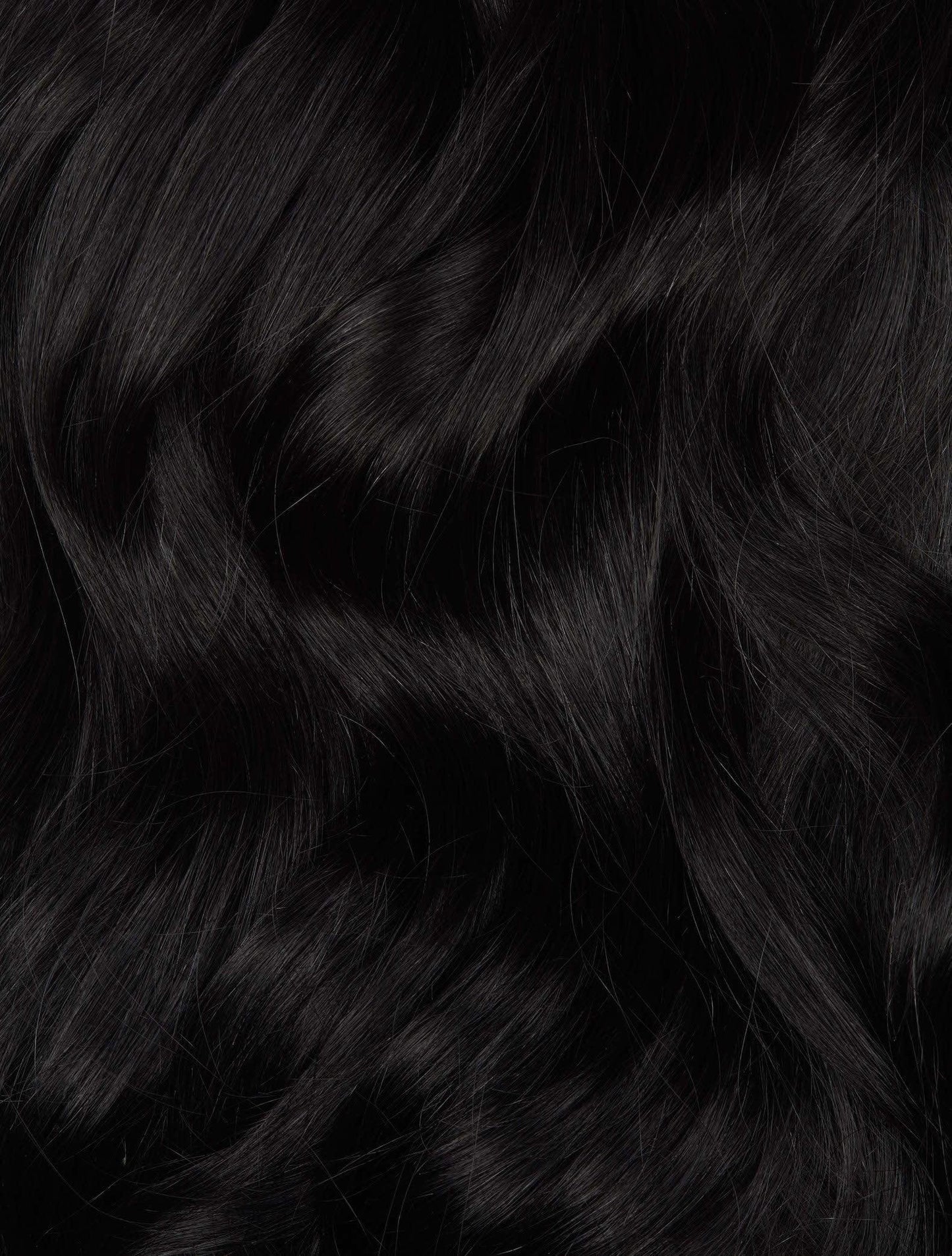 Jet Black (1) 18" 190g - Clip-Ins