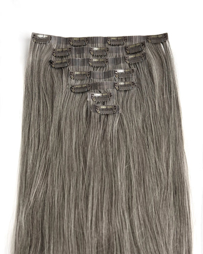 Light Grey (LG) Seamless Clip-Ins