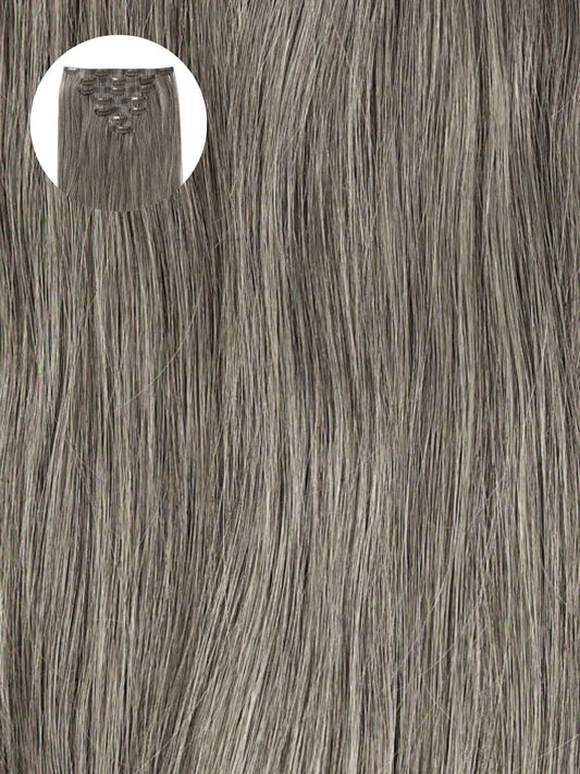 Light Grey (LG) Seamless Clip-Ins