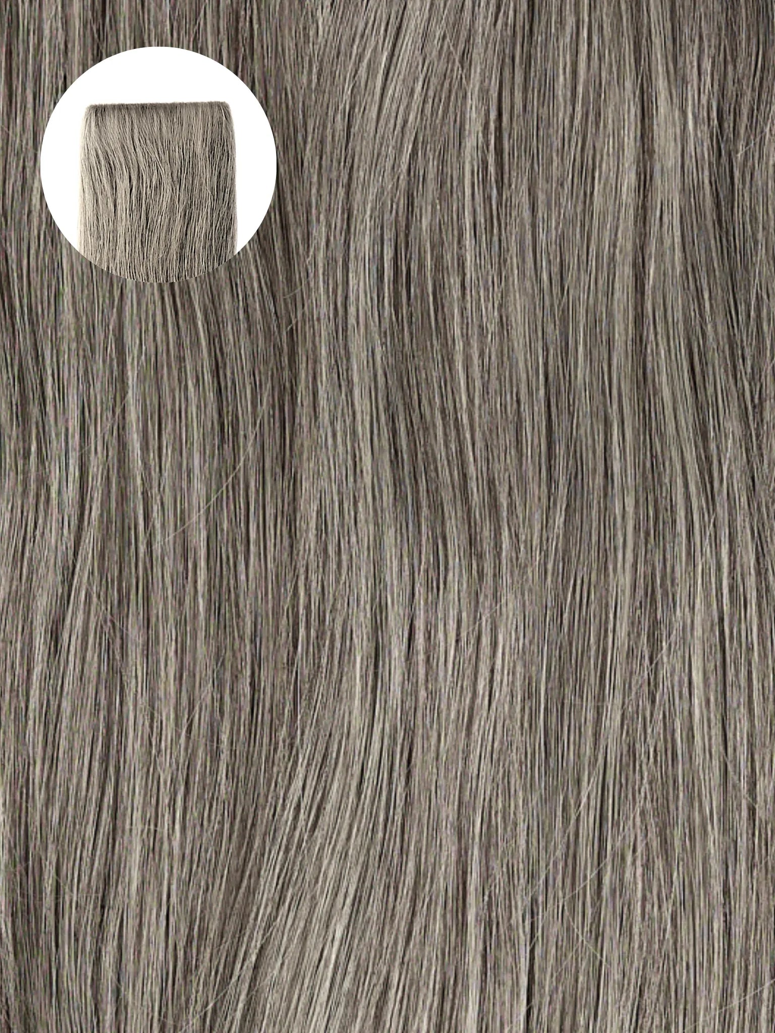 Light Grey (LG) Invisible Clip-ins