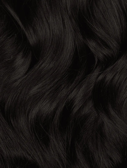 Off Black (1B) 20" 220g - Clip-Ins