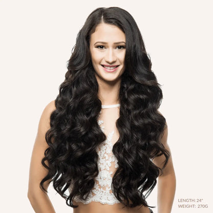 Off Black (1B) Seamless Clip-Ins