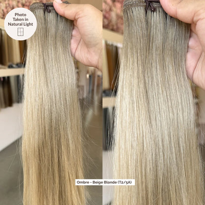 Ombre - Beige Blonde (T2/5A) Genius Weft 22" 55g