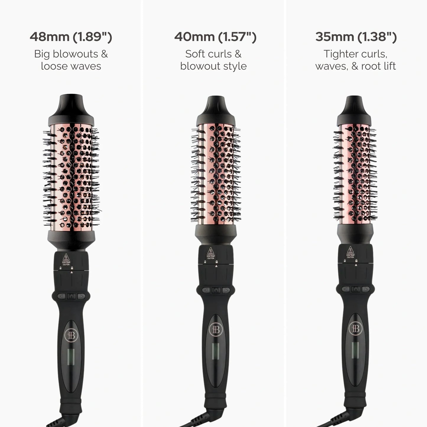 Rose Gold Thermal Round Brush
