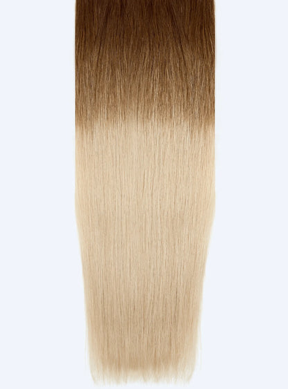 Ombre - Chocolate Brown (#4) to Dirty Blonde (#19C) 20" I-Tip