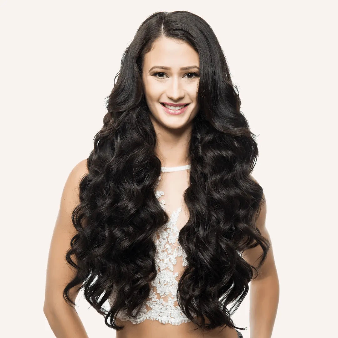 Off Black (1B) 22" 270g - Clip-Ins