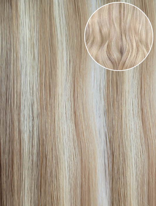 Warm Platinum Blonde Highlights (P18/613) Swatch