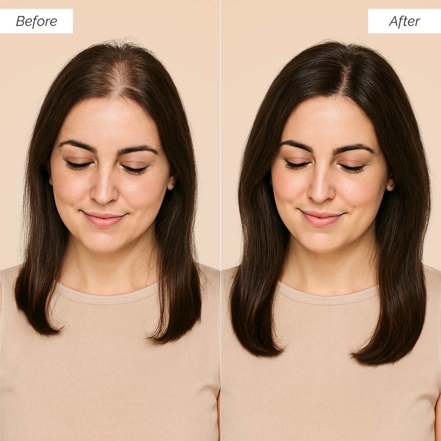 Off Black (1B) Invisible Clip-ins