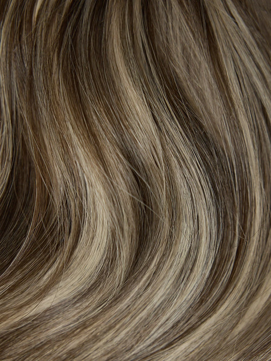 Brown/Blonde Highlights (P5/16) 20" Keratin Tip