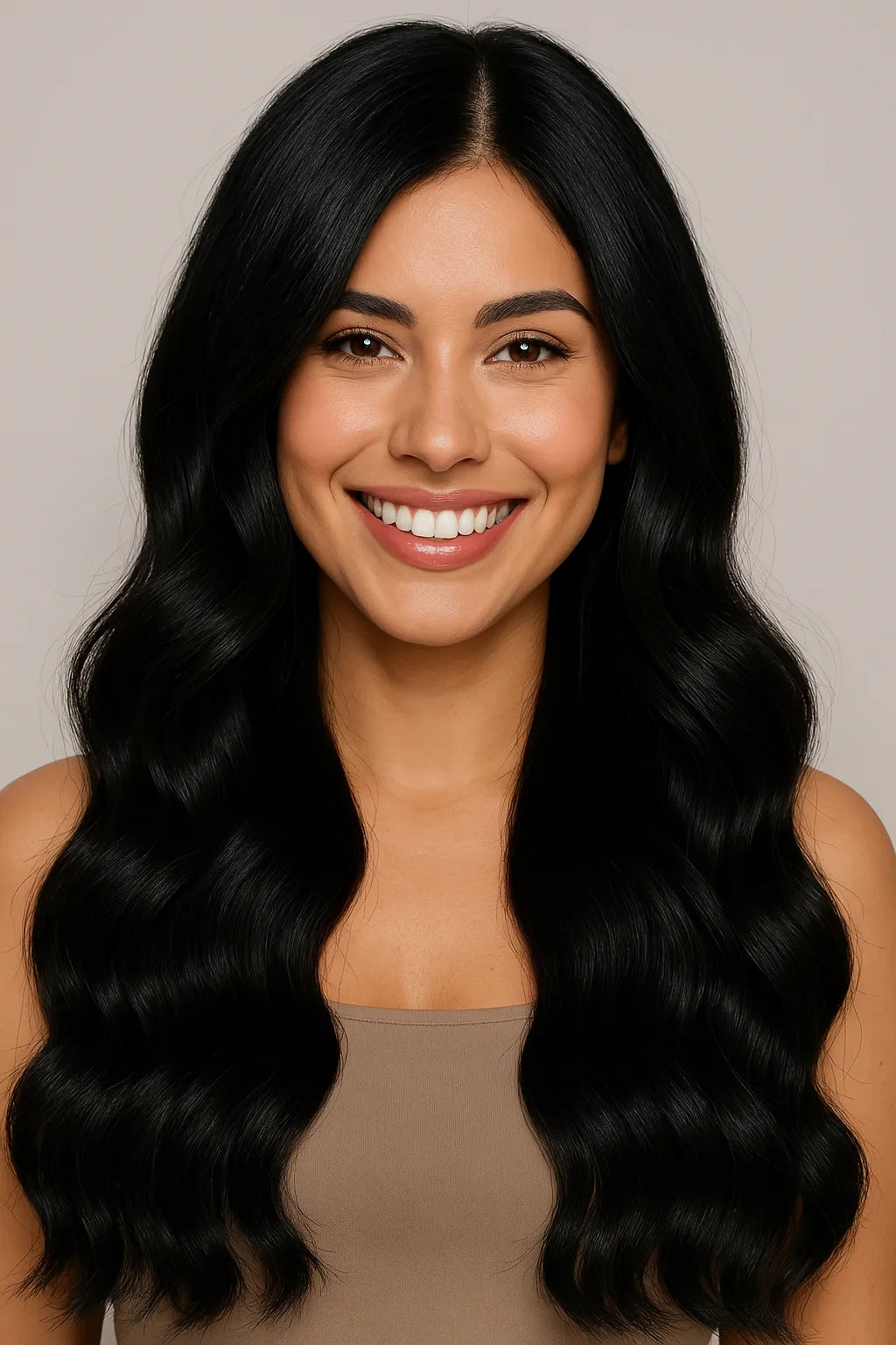 Jet Black (1) 18" 190g - Clip-Ins