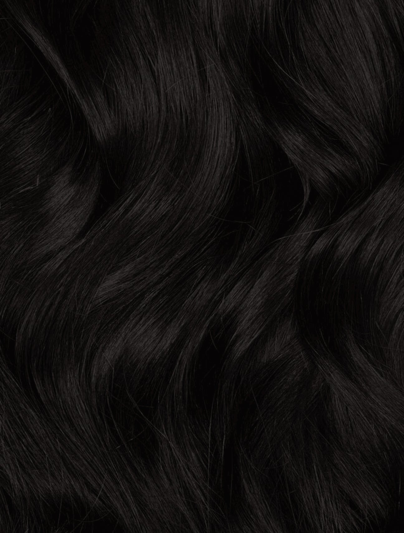 Natural Black (1A) 22" 270g - Clip-Ins