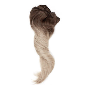 Balayage- Cool Brown (10C) to Grey (60G) 20" 210g (backorder)